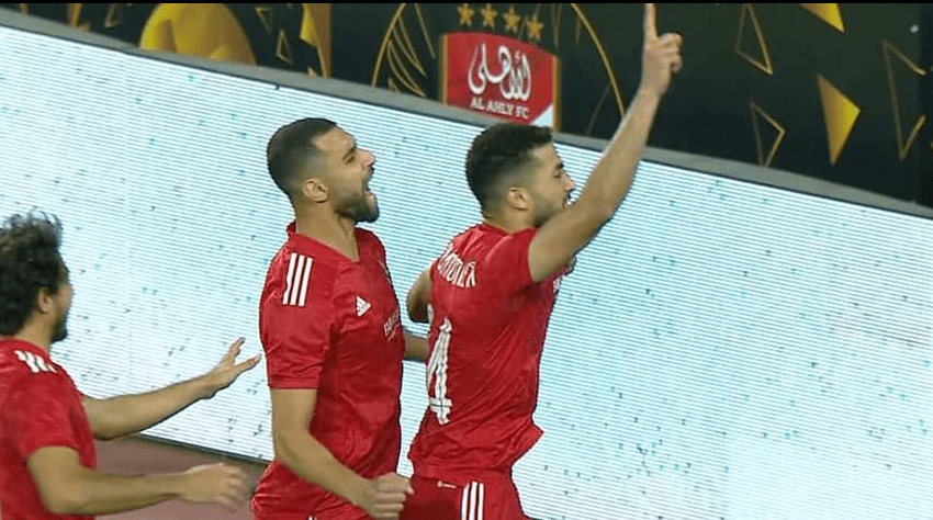 محمد عبد المنعم “احسن لاعب ” بطل اسعد ملايين المصريين واحرز هدف بطولة افريقيا