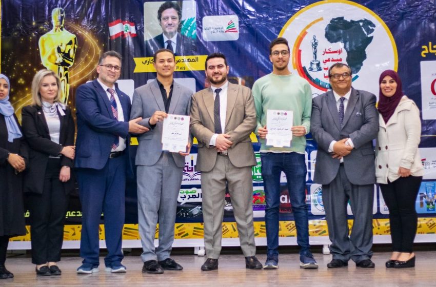 المصور الصحفي “إبراهيم نور وعبد الرحمن حسنى” وتكريم خاص للتميز من مهرجان اوسكار مبدعي العرب وافريقيا
