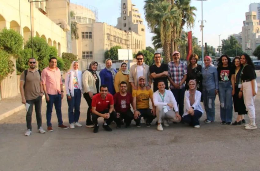 المصور الصحفي “إبراهيم نور” يشارك مع اللجنة الاعلامية بالمهرجان القومى للمسرح المصرى