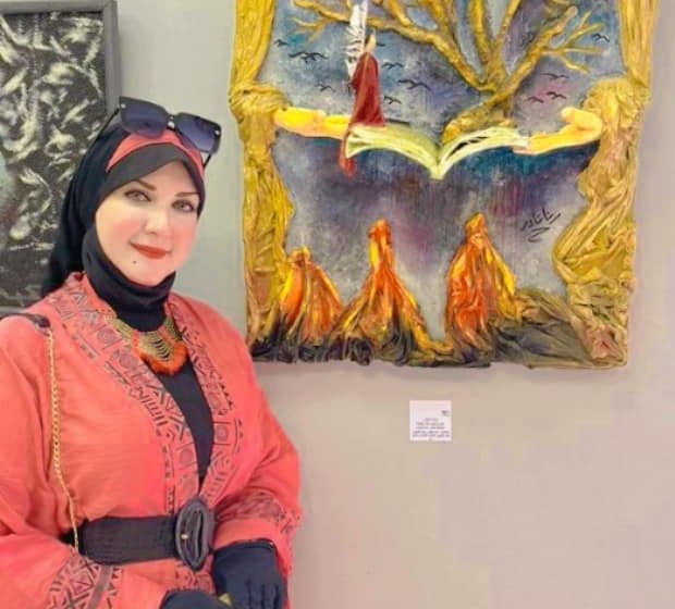 “رنا نادر” تفوز بالمركز الاول فى مسابقة ” فنان العرب ” من الاتحاد العالمي للفنانين التشكيليين العرب
