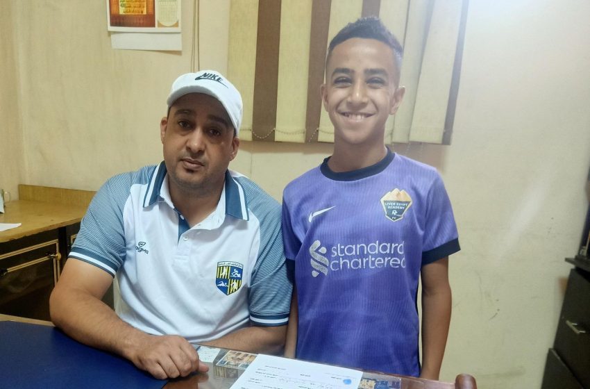 “عبد الرحمن مصطفى” موهبة كروية جديدة ضمن ناشئي المقاولون العرب