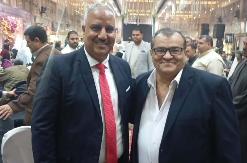  الكاتب الصحفى على الجمال يهنى الدكتور محمود الصبروط وكيل وزارة الشباب والرياضة بحفل زفاف نجلة