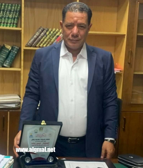  تكريم المستشار “عربى زيادة ” امين تنظيم حزب حماة الوطن فى احتفالية جريدة حديث وطن بالجزيرة